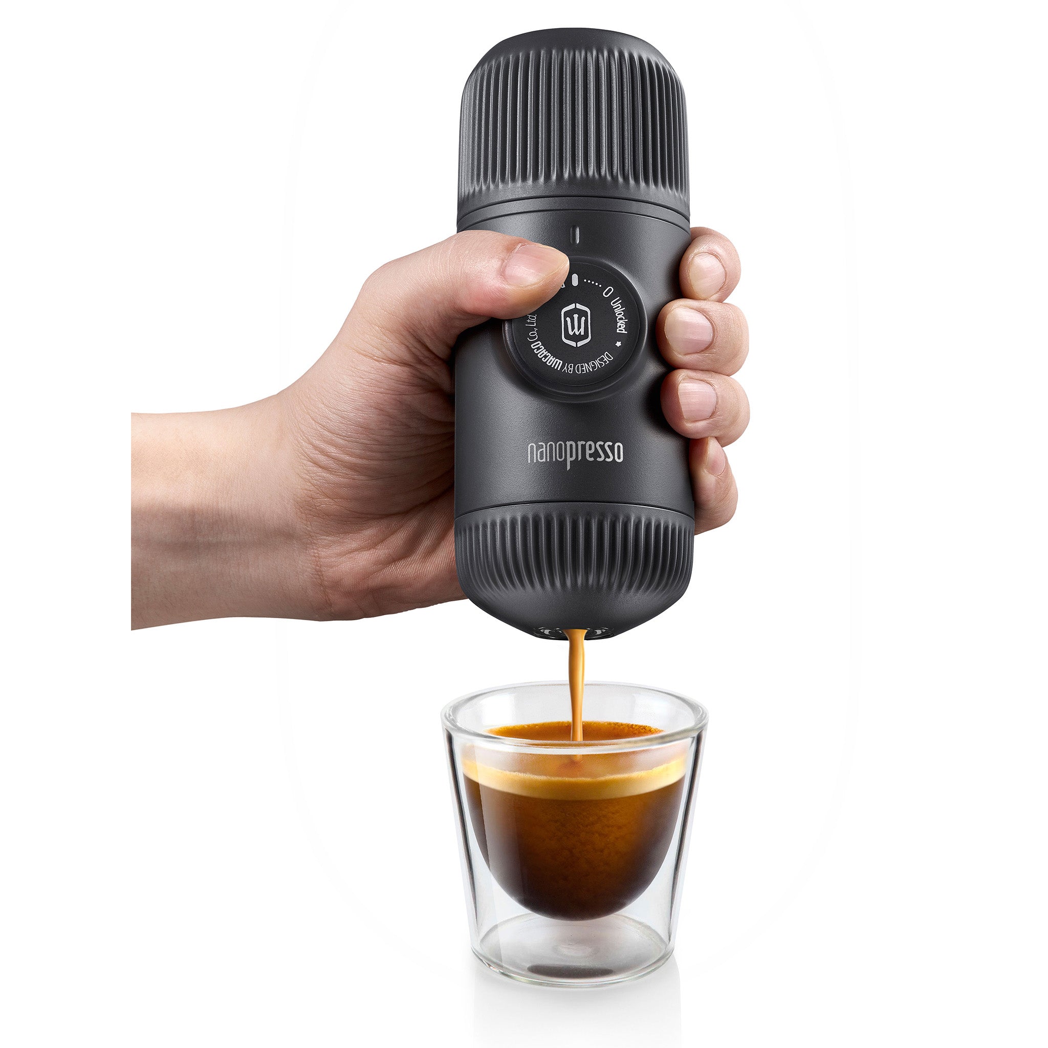 WACACO NANOPRESSO Portable Espresso Machine + Protective Case