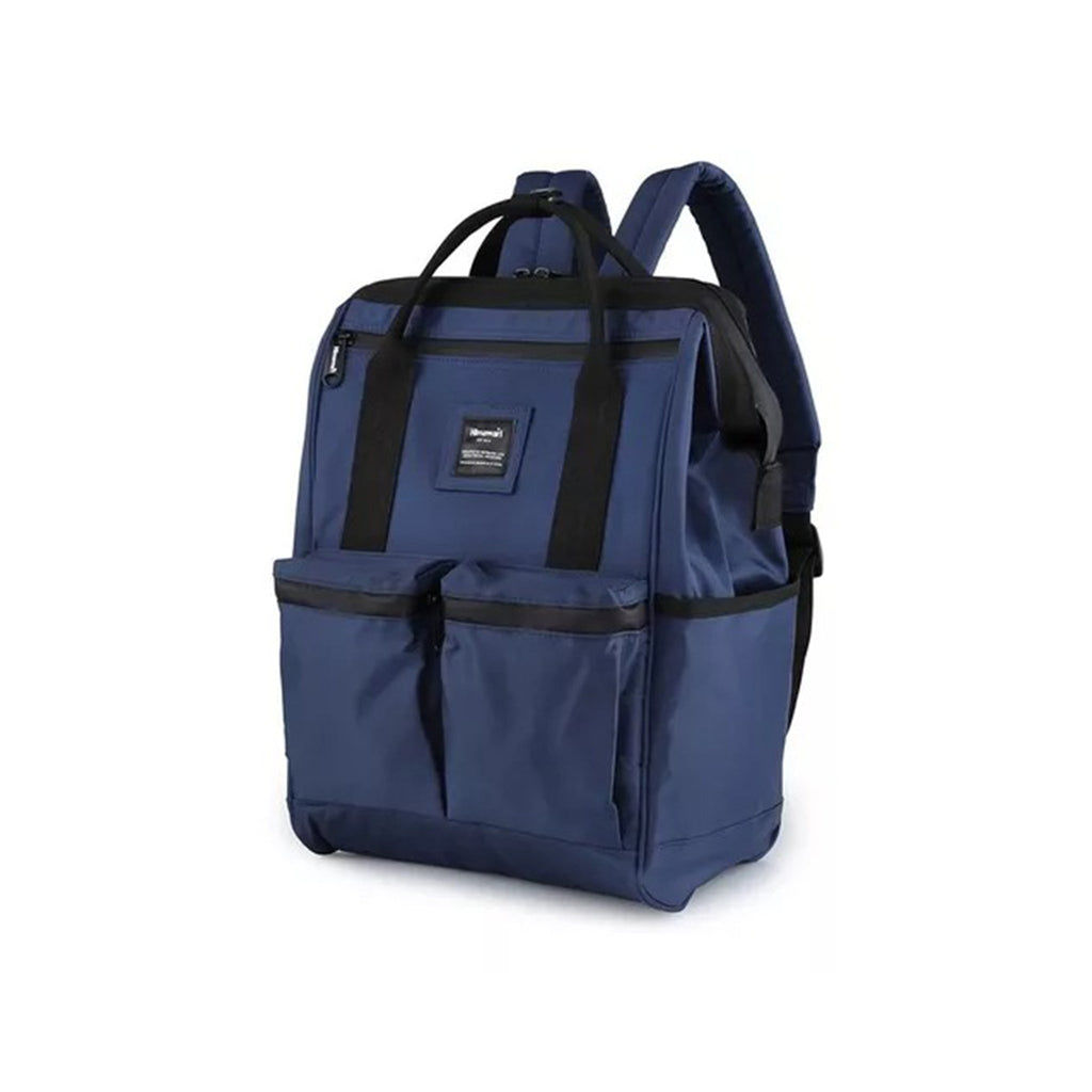 Himawari Nylon Laptop Backpack - Navy