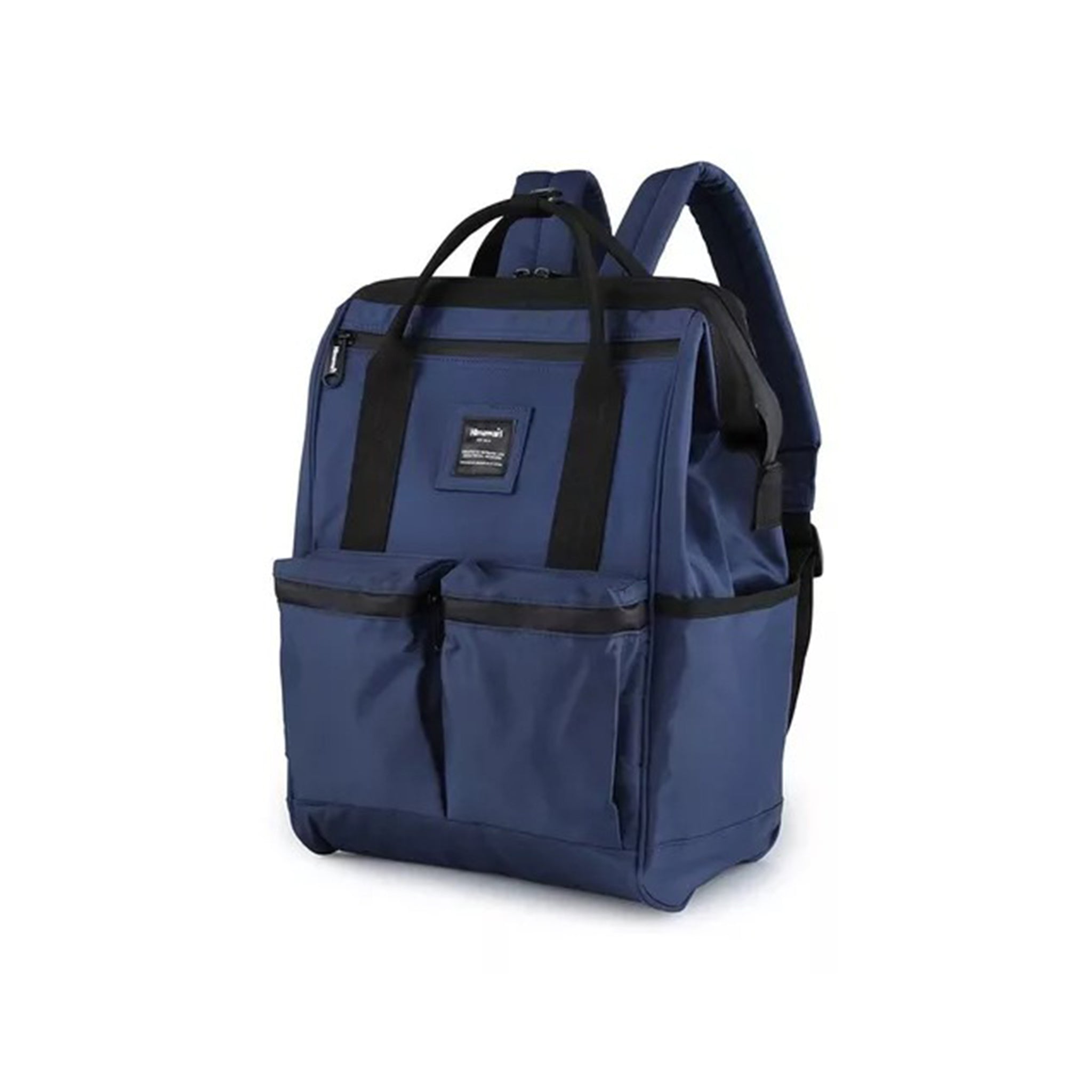 Himawari Nylon Laptop Backpack - Navy