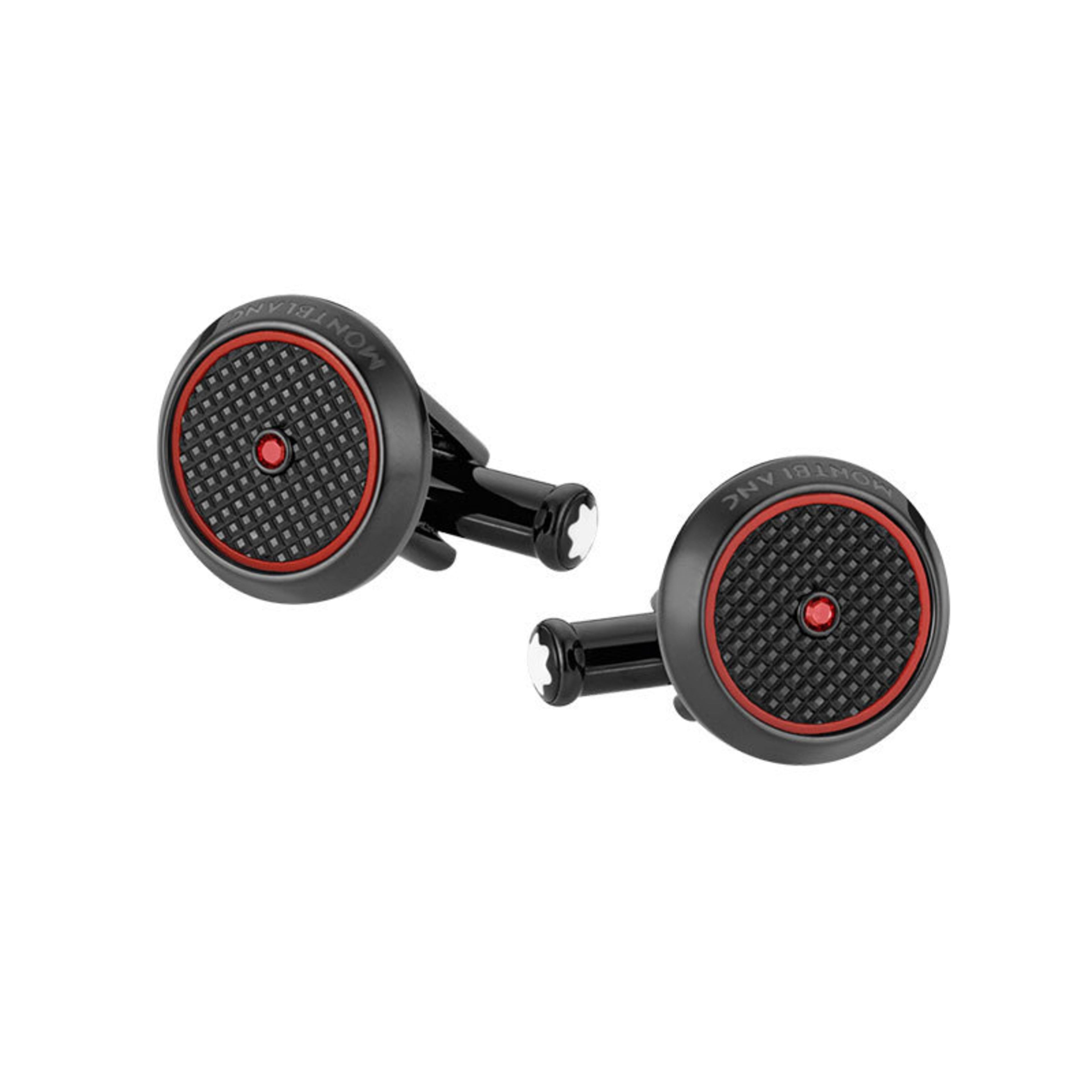 Men's Black Red Horlogerie Edition Cufflink