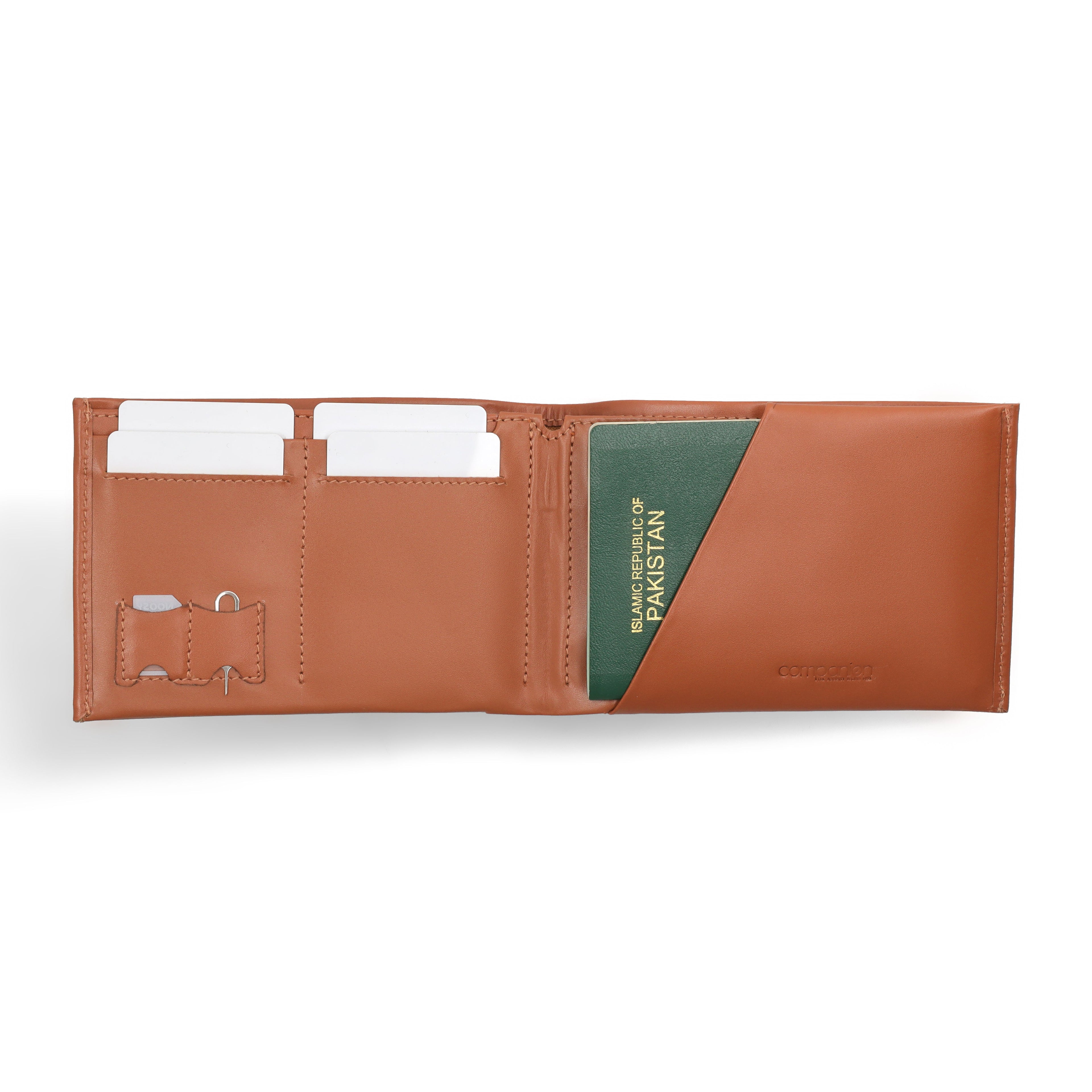 TRAVEX Bi-fold Premium Leather Travel Wallet