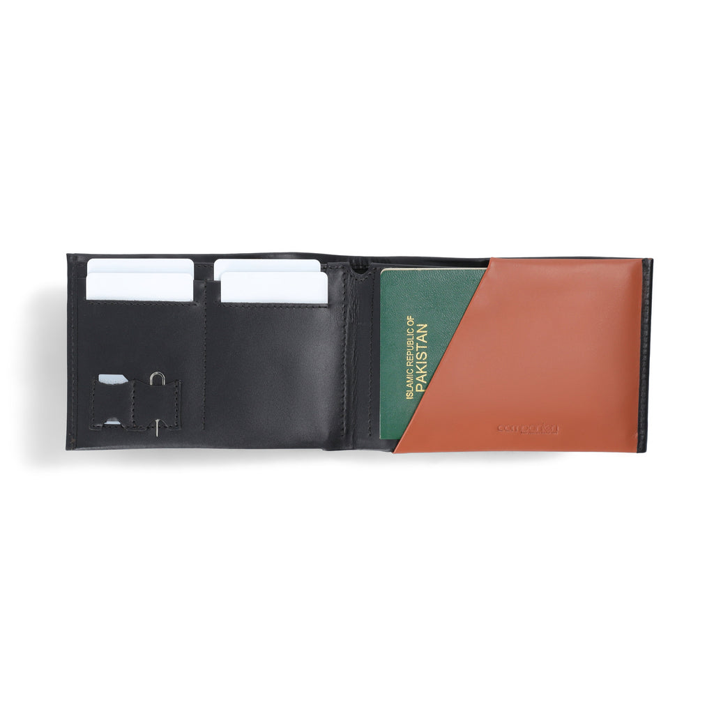 TRAVEX Bi-fold Premium Leather Travel Wallet