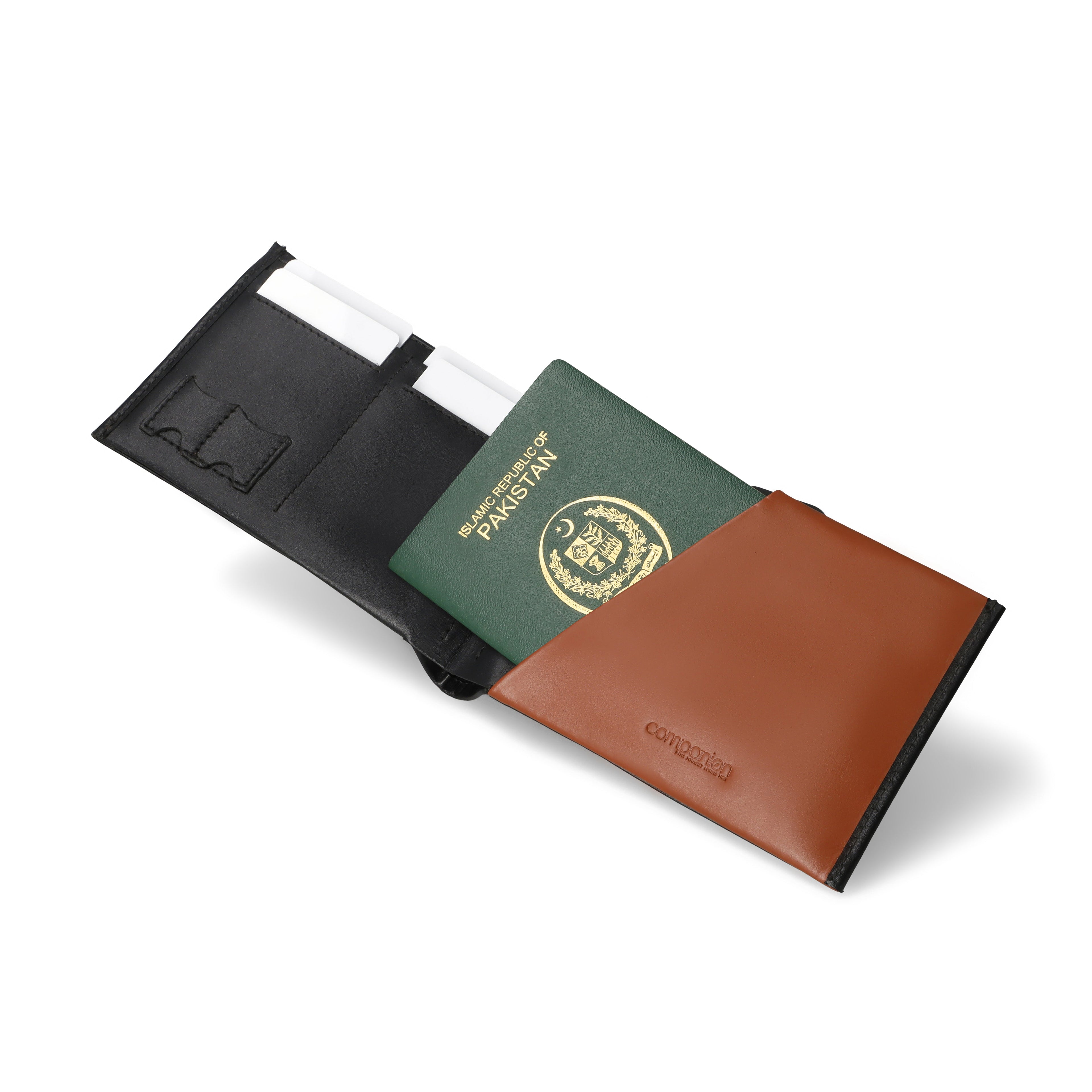 TRAVEX Bi-fold Premium Leather Travel Wallet