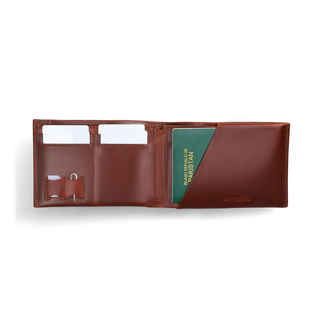 TRAVEX Bi-fold Premium Leather Travel Wallet