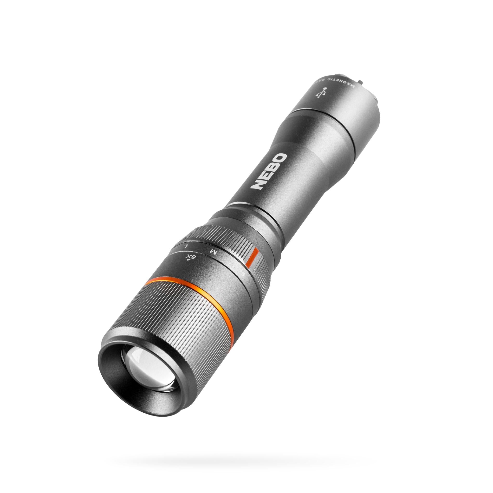 DAVINCI 1000 Lumen Handheld Flashlight Rechargeable