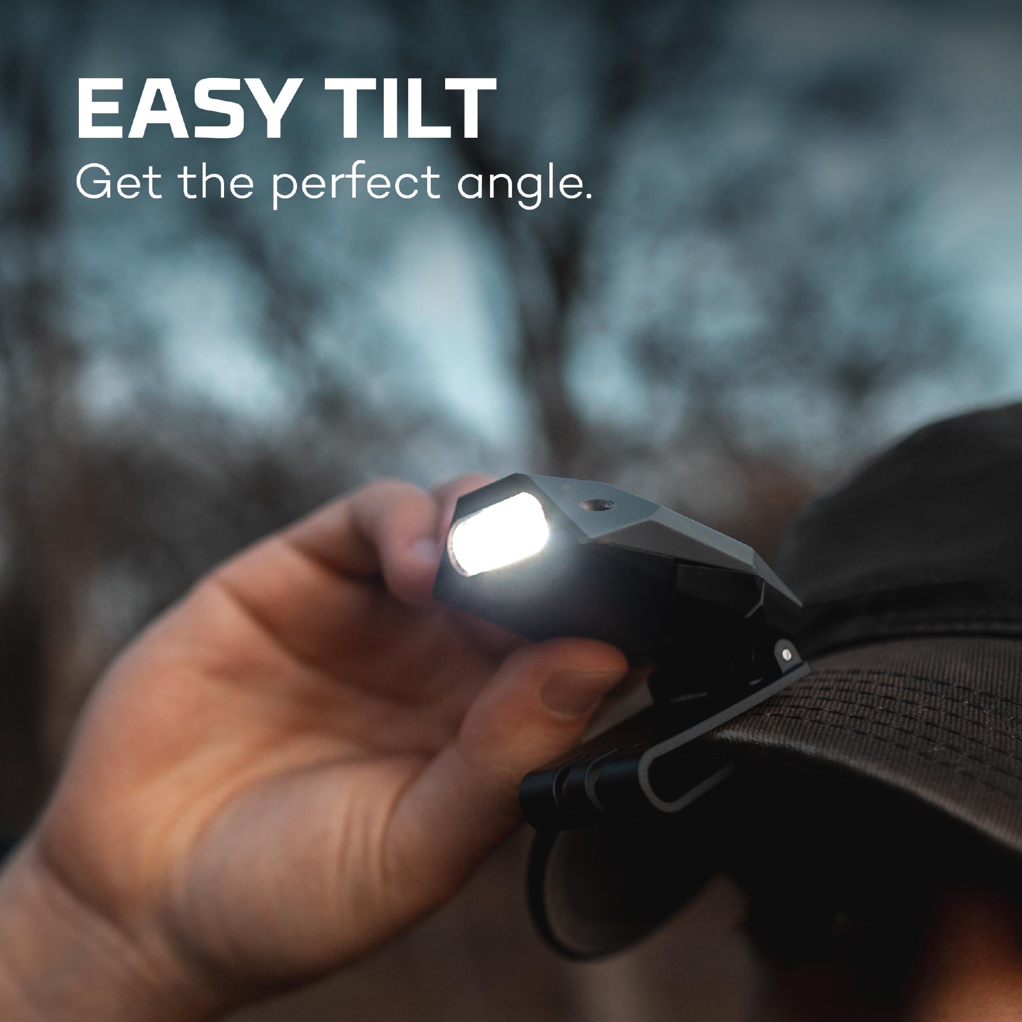 EINSTEIN Cap light 50 Lumen Rechargeable