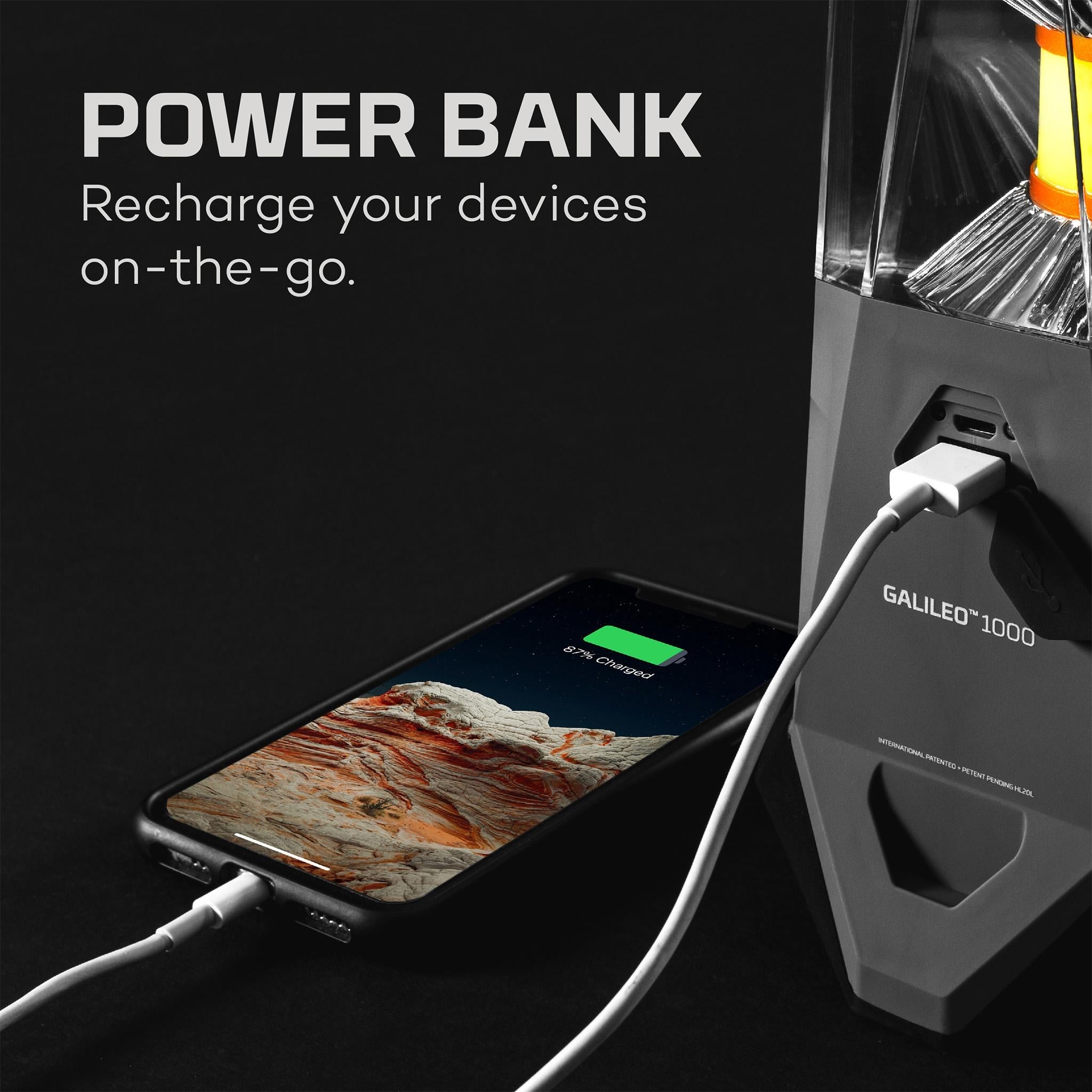 GALILEO 1000 Lumen Lantern / Power Bank