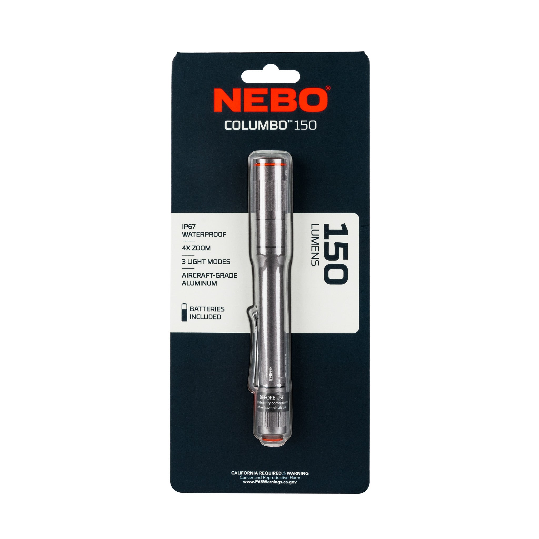 COLUMBO 150 Lumen Inspection Flashlight