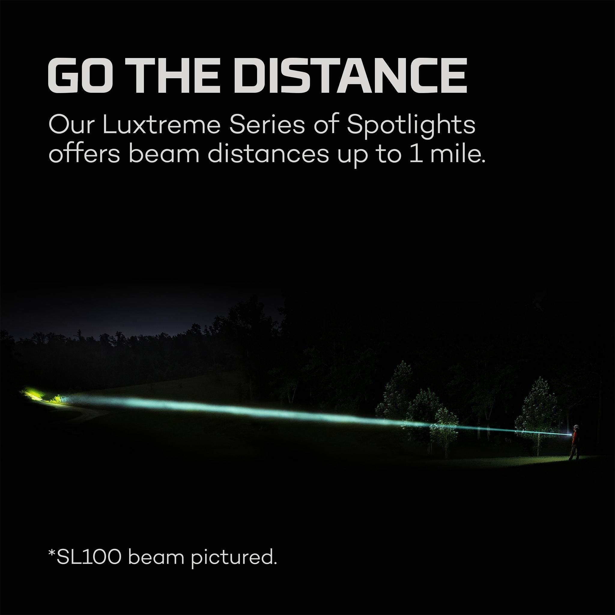 LUXTREME SL50 450 Lumen Rechargeable 1/2 Mile Spotlight