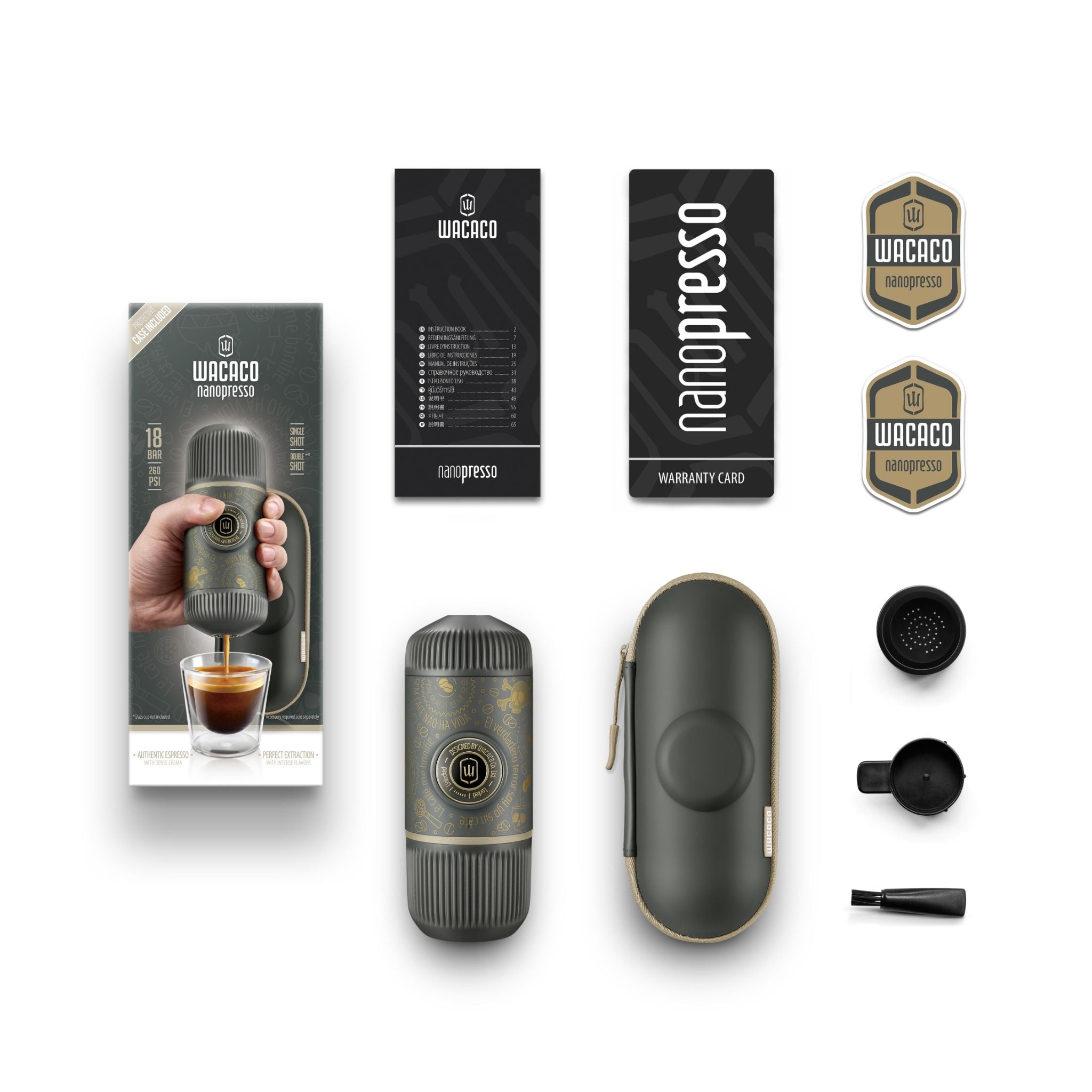 NANOPRESSO ELEMENTS DARK SOULS - Grey With Case