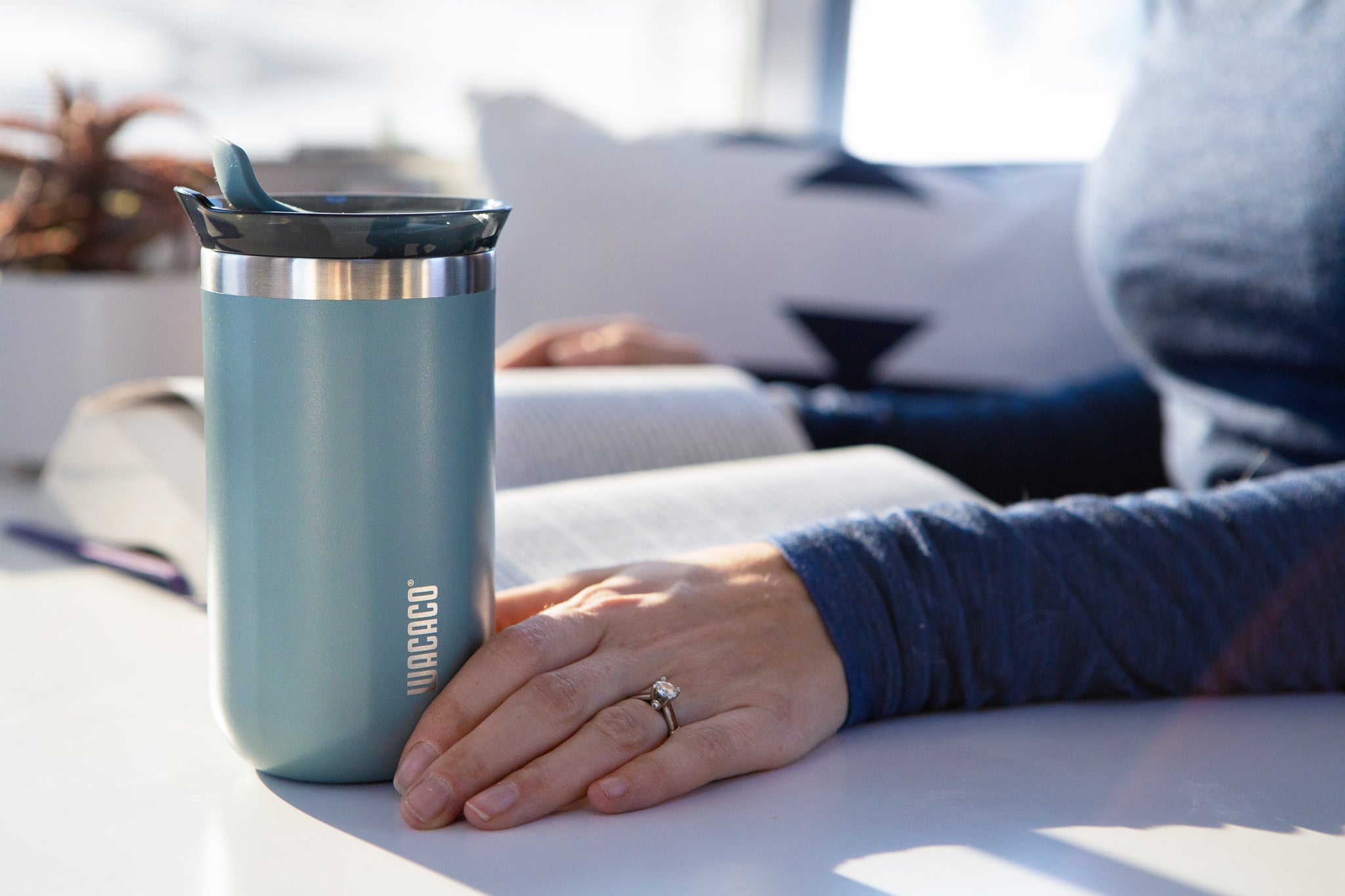 WACACO OCTAROMA Lungo Vacuum Insulated Mug