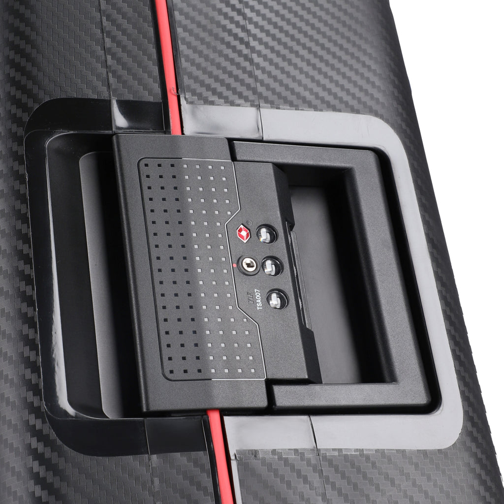 ROBUR 4W Hardside Luggage Trolley