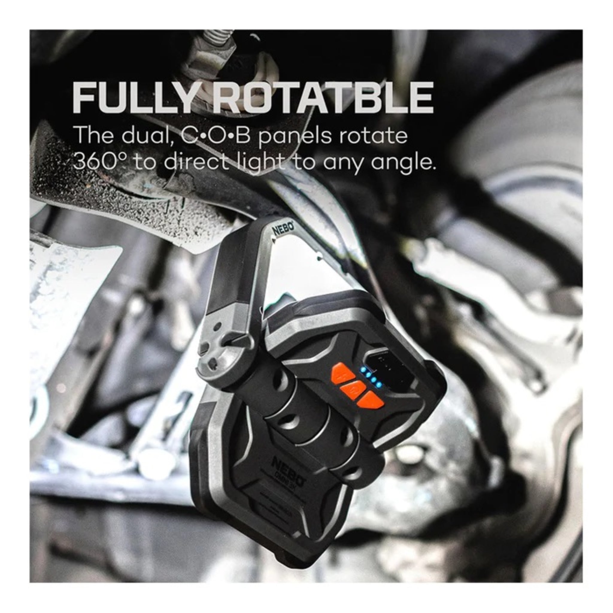 OMNI 3K Lumen Multi-Directional USB-C Rechargeable Work Light