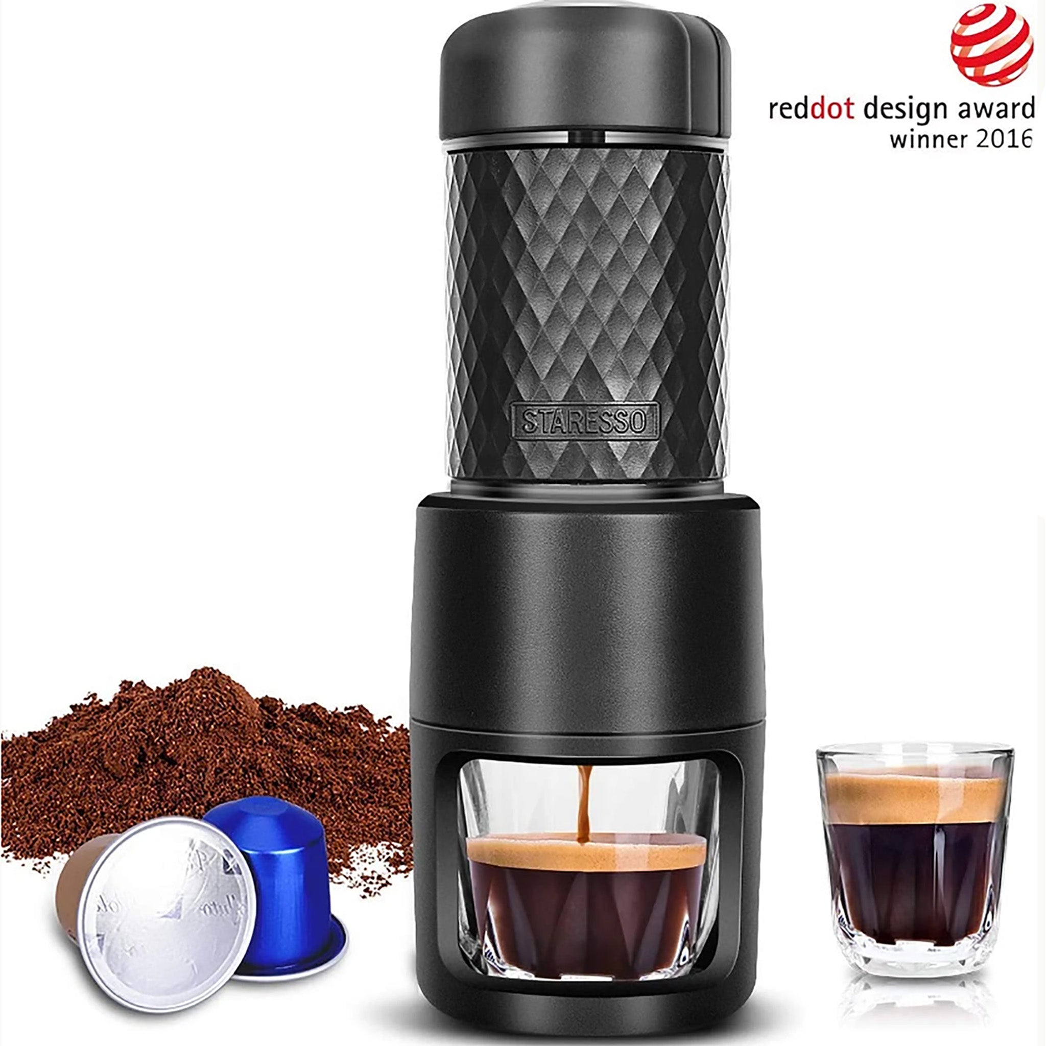 STARESSO Classic Portable Travel Espresso Machine