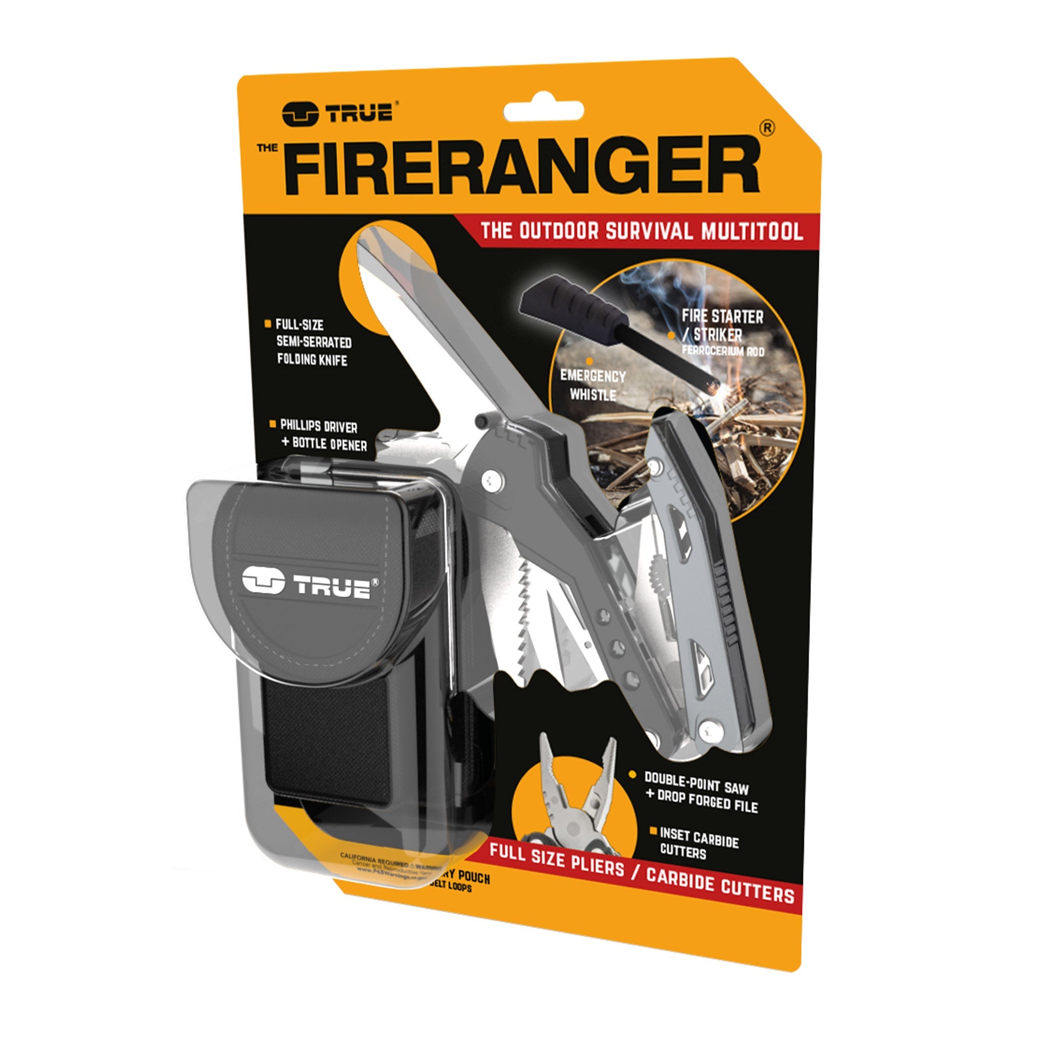 TRUE UTILITY FIRERANGER - BLACK